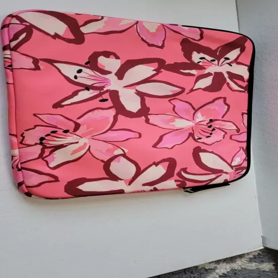 Kate Spade Tiger Lily Flowers Laptop Case