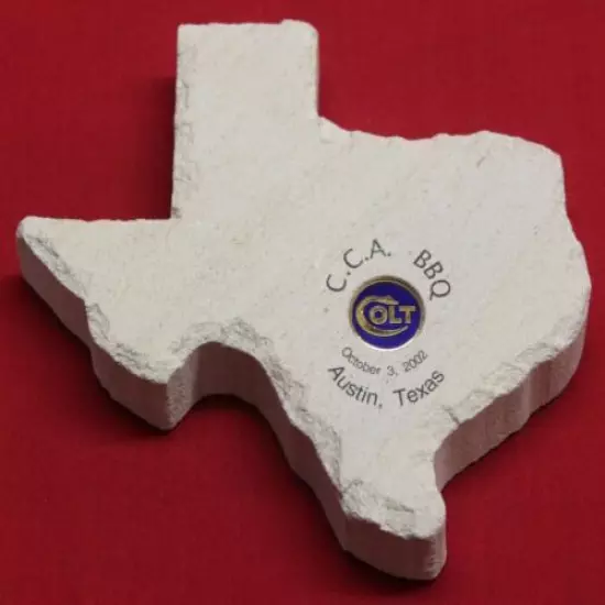 COLT Firearms Factory CCA BBQ Paperweight 2002