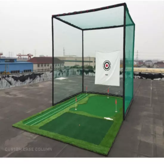 Sports Portable Foldable Golf Hitting Cage Golf Practice Network High Quality