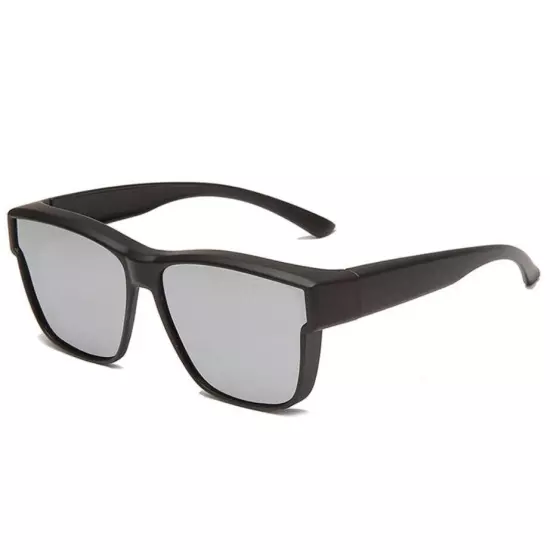 Fit Over Glasses Polarized Sunglasses For Men Women Wrap Around Driving Glasses 