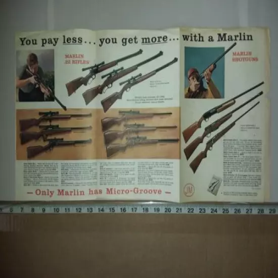 Vintage Marlin 1974 Catalog - Used