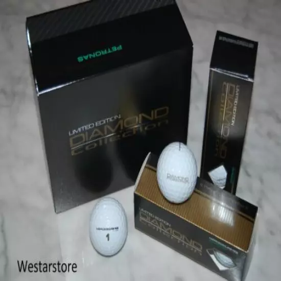 MERCEDES AMG F1 TEAM 1 DOZEN GOLF BALLS DIAMOND COLLECTION LIMITED EDITION