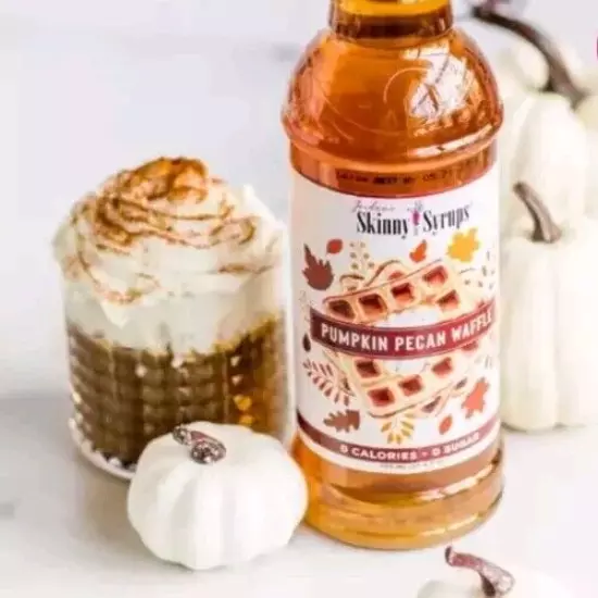 Jordan’s Skinny Mixes Sugar Free Syrup Pumpkin Pecan Waffle 750ml Bottle