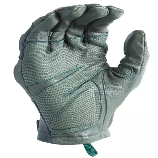 HWI Hard Knuckle Foliage Tactical Fire Resistant Glove with Leather Closure