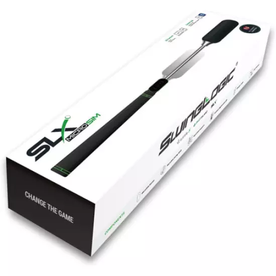 SwingLogic SLX MicroSim Golf Sim Game with E6 Connect Compatibility (Open Box)