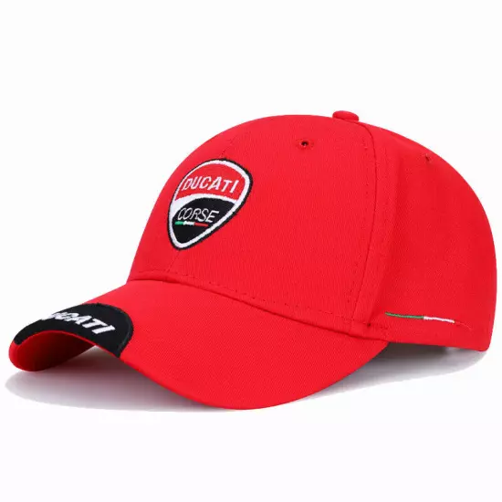 New Ducati Baseball Cap Hat Retro Embroidery Men Women Adjustable Birthday Gifts