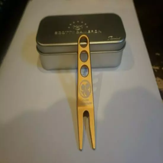 NEW Scotty Cameron 2009 Club Cameron Member Gold Pivot Divot Tool