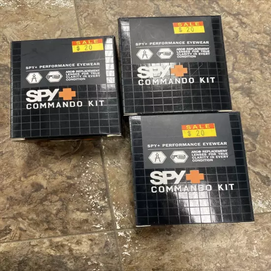 Spy + Quanta 2 Glasses With Commando Kits x7