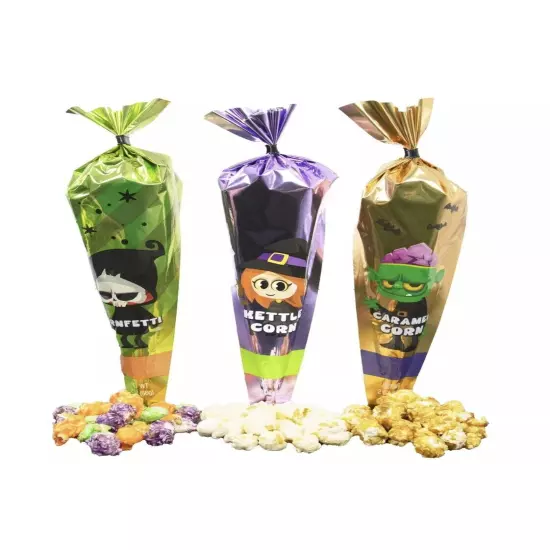 Halloween Popcorn Cones Gift, 12 pk.