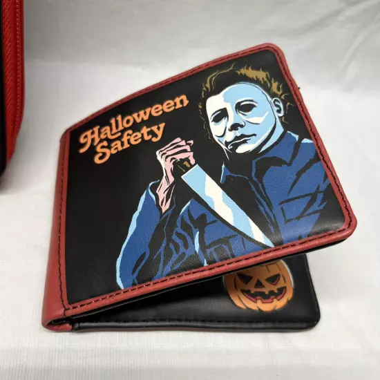 Halloween Safety A Sitters Guide Wallet And Zip Up Pouch Michael Myers