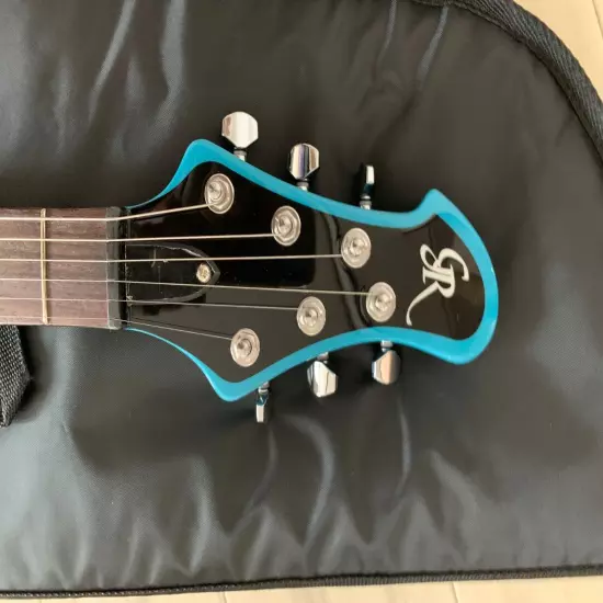 GrassRoots G-STREAM-Miku Hatsune Miku model electric guitar with gig bag JAPAN