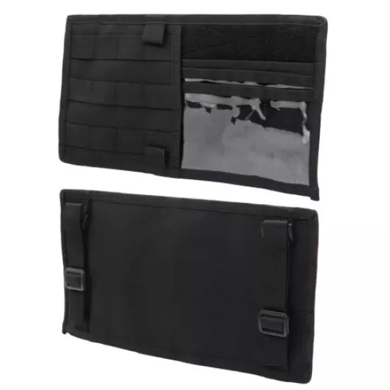 Tactical Molle Car Sun Visor Vehicle Panel Truck Organizer Pouch Bag Pocket