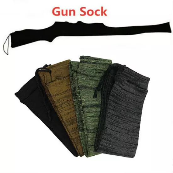 54" Gun Case Sock Cover Bag Protection Fishing Rod Storage Sleeve Holster Socks