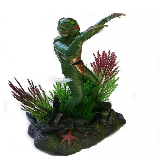 Air Driven Creature from the Black Lagoon For Aquarium Decor Fish Tank Ornament