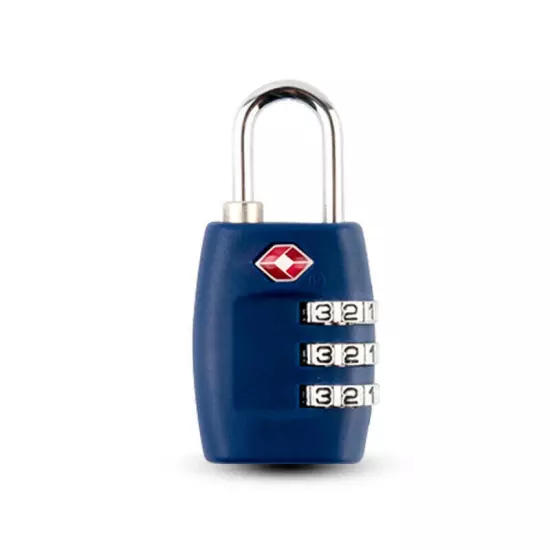 3X TSA Approved Luggage Lock Travel 3 Digit Combination Bags Suitcase Padlock