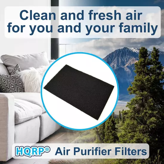 Carbon Pre-Filter C for GE 106743 106753 106773 HEPA Air Cleaner (4,8 or 12x)