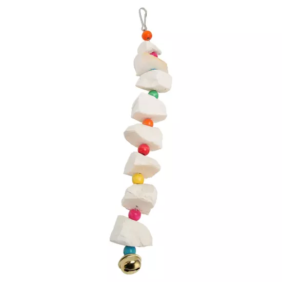 Bird Chewing Toys Colorful Natural Calcium Supplement Teeth Grinding Parrot