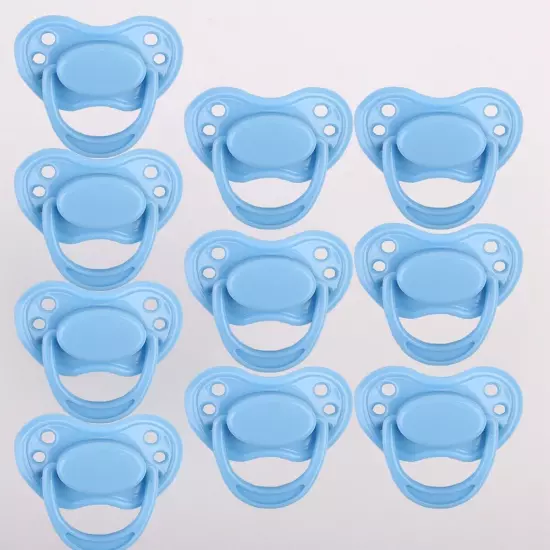 10x Newborn Personalized Pacifiers Magnetic Soother Dummy for Reborn Dolls DIY