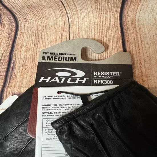 HATCH RFK300 Resister With Kevlar Leather Cut-Resistant Gloves Size M NEW