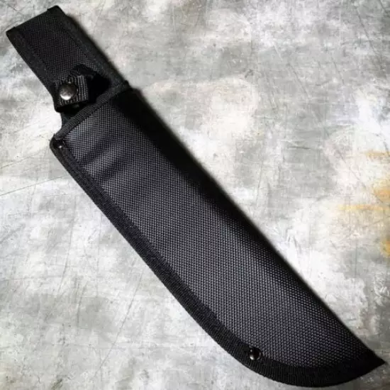 15" Army TACTICAL SURVIVAL Bowie Hunting FIXED BLADE Military Knife w Sheath