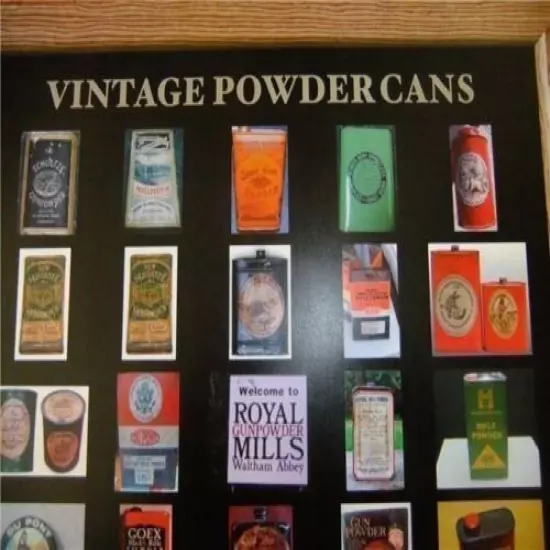 Vintage Powder Cans POSTER