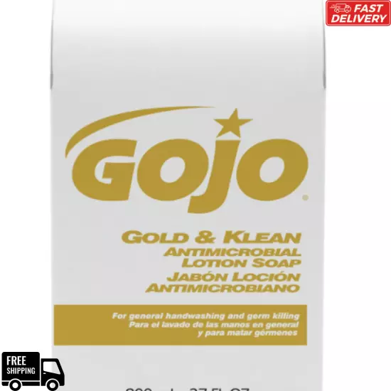 GOJO 912712CT 800 mL Gold and Klean Soap Refill - Floral Balsam (12/Carton) New