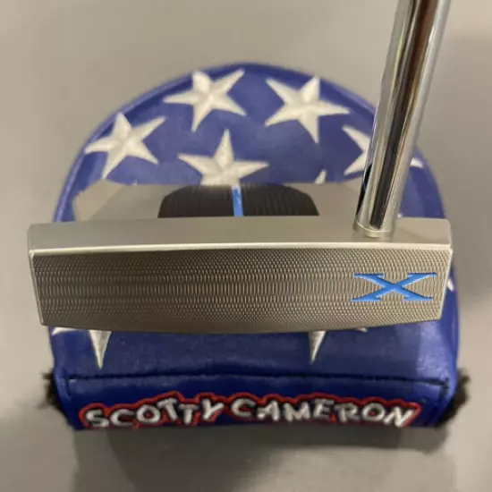 Scotty Cameron Phantom X 11 Custom Shop w/ Stars and Stipes Headcover 