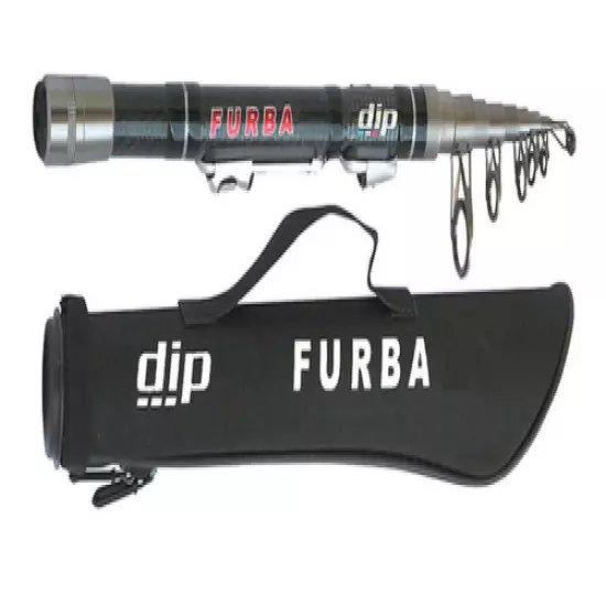 ,DIP FURBA POCKET SIZE RODS 1.8M WITH CASE CASTING 5-30G 