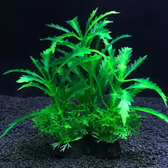 Artificial Underwater Plants Aquarium Water Plant Fish Tank Landscape Deco NEW~