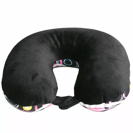 Colorful U Shaped Travel Pillow Neck Support Head Rest Airplane Sleep Cushion