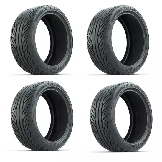 Golf Cart GTW 215/40-15 Fusion GTR DOT Street Tire | 22" Tall | Set of 4