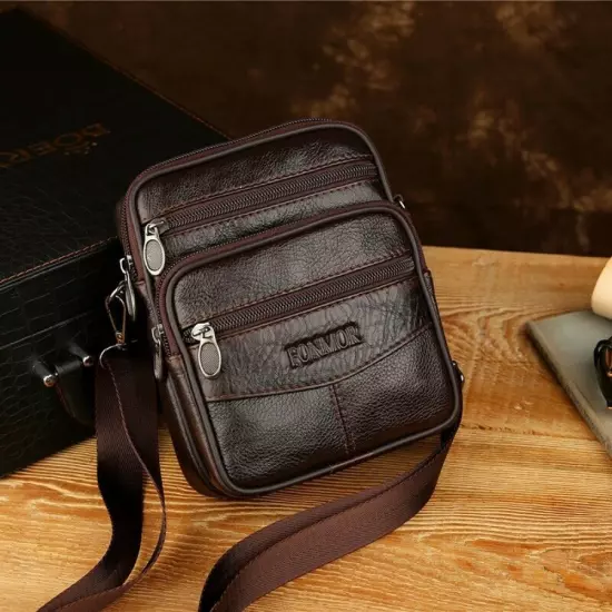 Single Shoulder Bag Outdoor Cross-body Vintage Genuine Leather Fashion