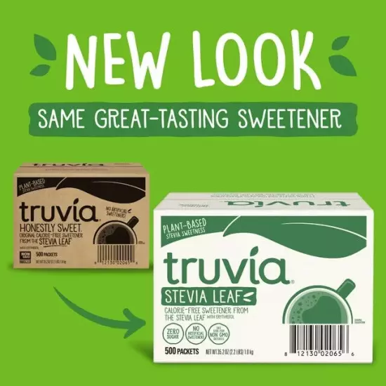 Truvia Original Calorie-Free Sweetener from the Stevia Leaf Packets, 500 Count,