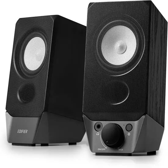 Edifier R19BT Computer Speaker System Black Audio USB Powered with Bluetooth