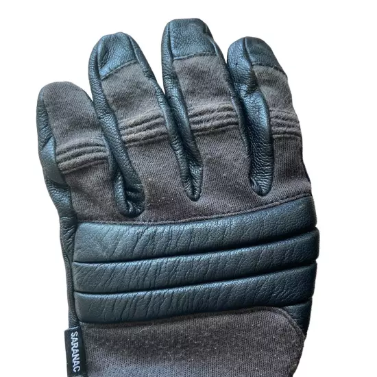 Saranac SGC Max Premium Leather Tactical Gloves Adult Size Large Protective Gear