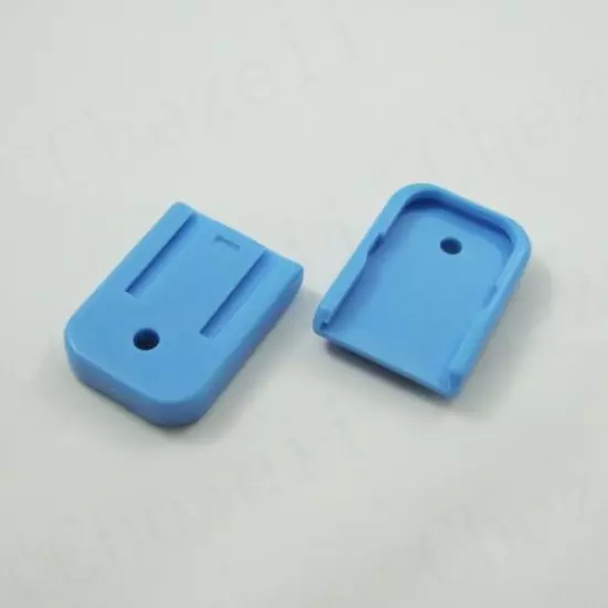 New Glock Magazine Dual Endplate Colorful Blue Base Plate Cover 2 Pieces Set 