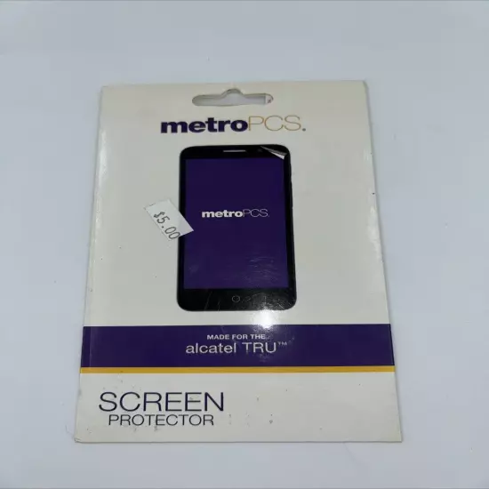 Metro PCS Screen Protector Alcatel TRU NEW