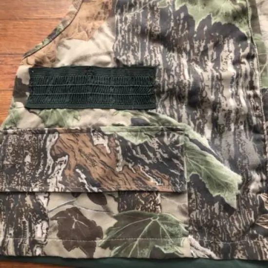 Vintage Vtg Ozark Trail Camo Camouflage Hunting Vest Game Pouch Bag Ammo Slots