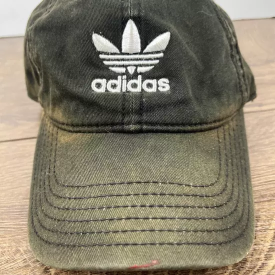 Adidas Black Hat Adidas Athletic Black Hat Adjustable Adult Size Hat Black Cap