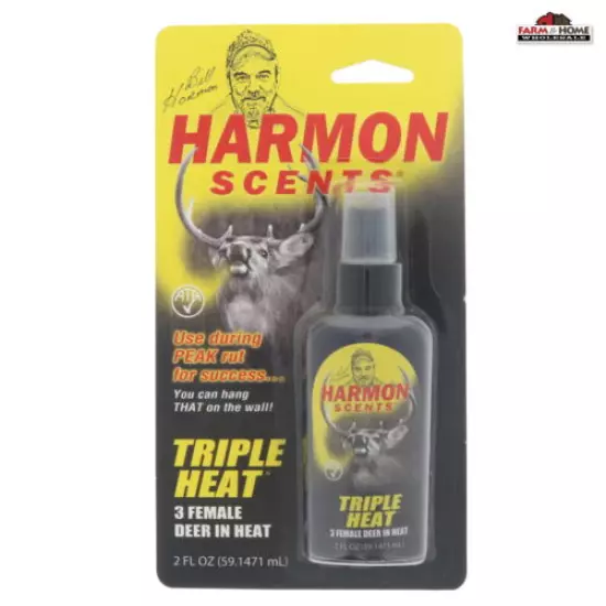 Harmon Triple Heat Deer in Heat 2oz ~ New