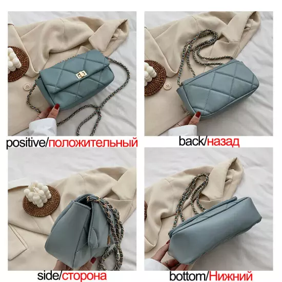 Leather Crossbody Shoulder Bag Women Handbags Female Travel Cross Bag