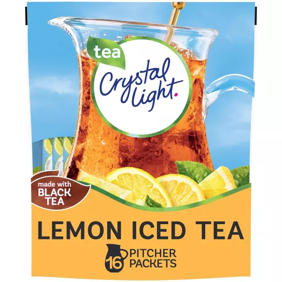 Sugar-Free Lemon Iced Tea On-The-Go Powdered Drink Mix 120 Count