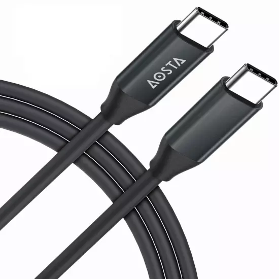 AOSTA HeavyDuty USB C to USB C Cable (3Ft) USB C Charger Cable Fast Charge Cable