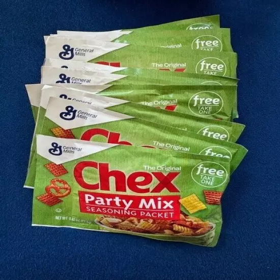 The Original Chex Mix Seasoning Packets .62oz - Lot of 10 - Read Description