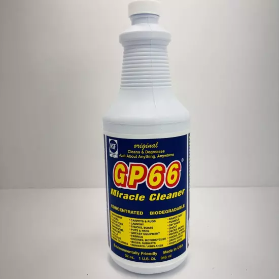 GP66 Miracle Cleaner and Degreaser 32oz NEW Sealed GP 66 