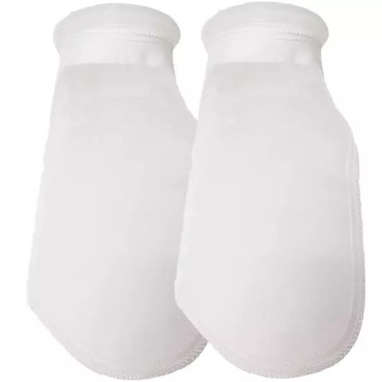 2PCS 300 / 400 Micron Nylon Mesh Filter Socks NMO 7inch Water Liquid Filter Bags