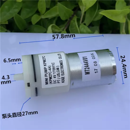 DC 3V-12V 6V 9V Small Mini 370 Motor Air Pump Oxygen Pump DIY Aquarium Fish Tank