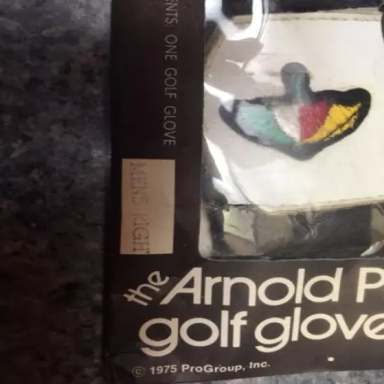 Arnies Own Arnold Palmer Vintage New Golf Glove 1975 ProGroup Mens Small Right