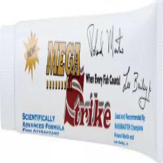 MEGASTRIKE FISH ATTRACTANT CREAM CRAWFISH SCENT FISHING LURE BAIT 2 Oz