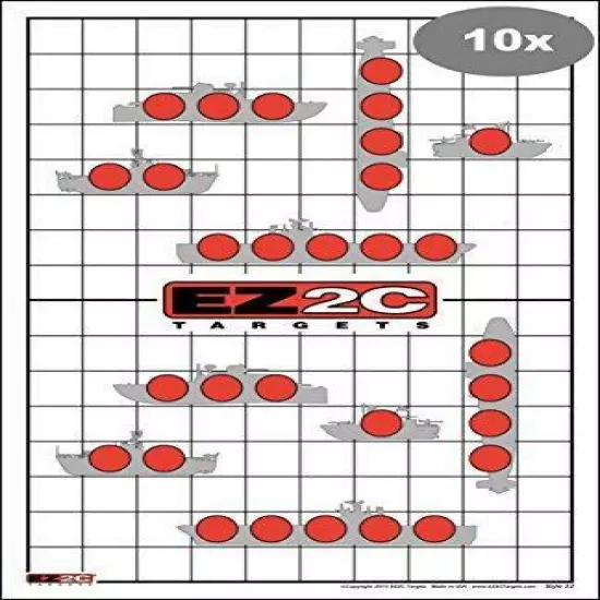 Paper Targets for Shooting Practice by EZ2C | Gun and Rifle Game Targets Paper |